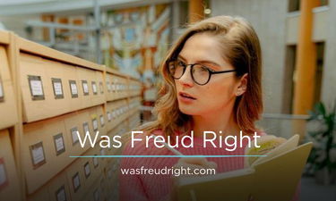 WasFreudRight.com - Creative brandable domain for sale